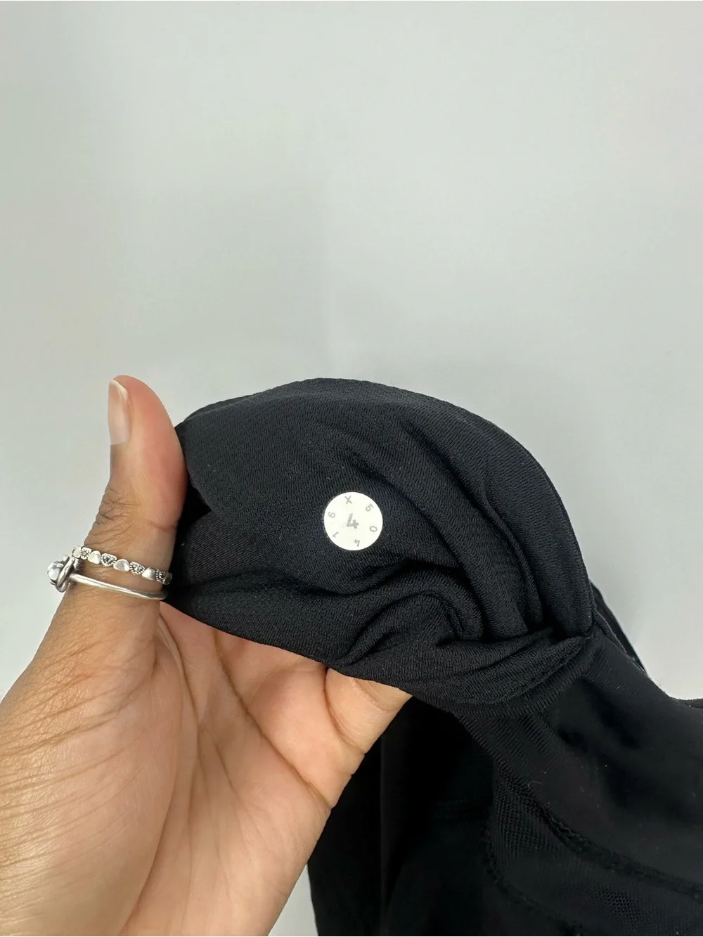 Black Lululemon Leggings Size 4 Gym Workout Training Cropped